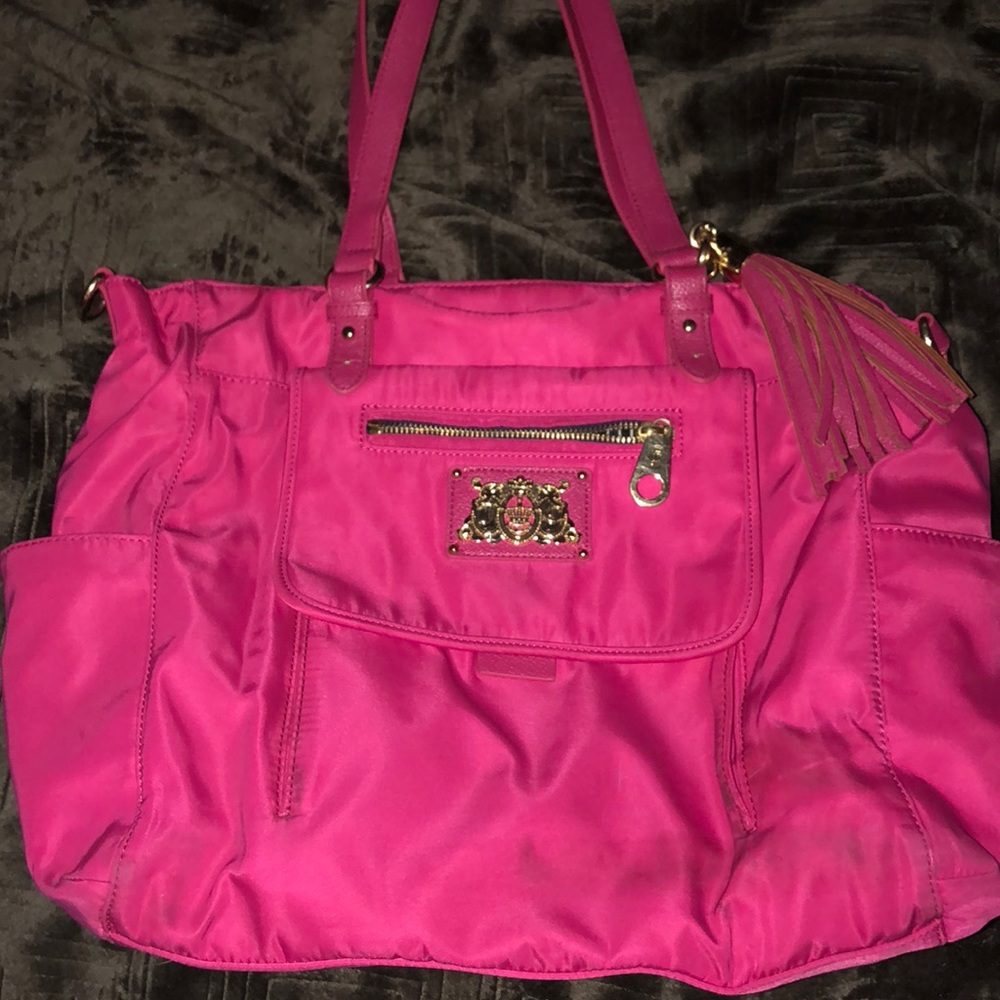 Juicy Couture Diaper Bag-  adorable bag!!